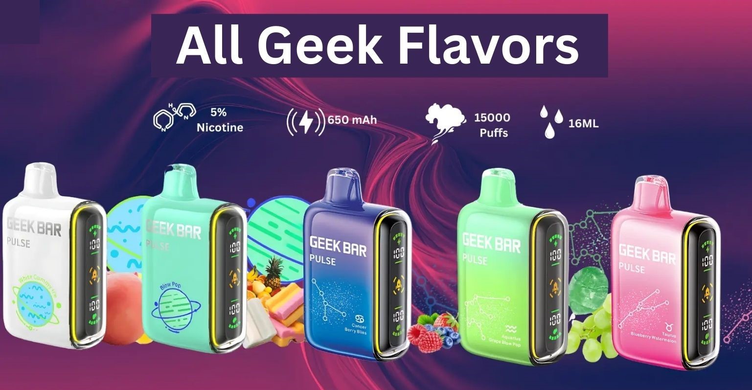 All Geek Flavors Review: Why GEEK BAR Is So Popular Among Vapers