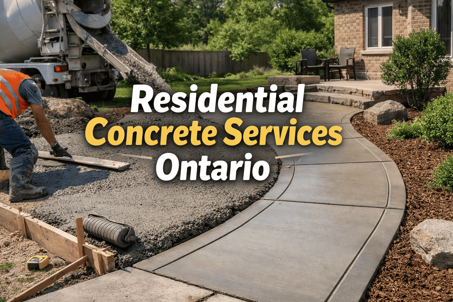 How to Choose the Best Residential Concrete Services