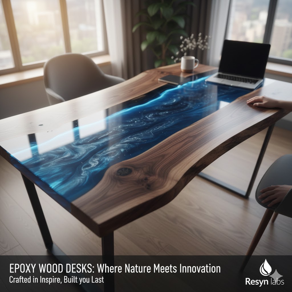 The Art of Fusion: Unveiling the World of Epoxy Wood Desks