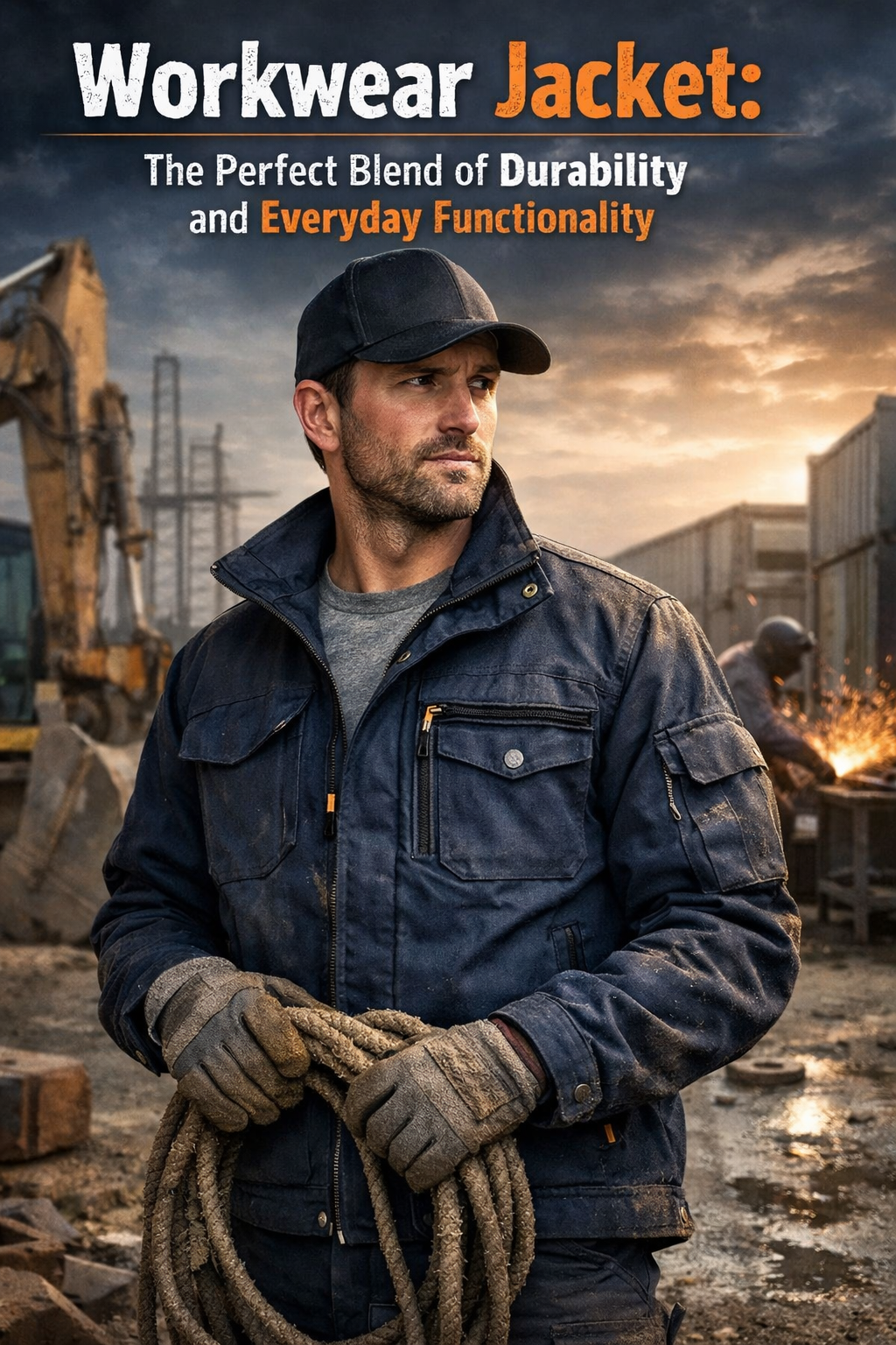 Workwear Jacket: The Perfect Blend of Durability,and Everyday Functionality